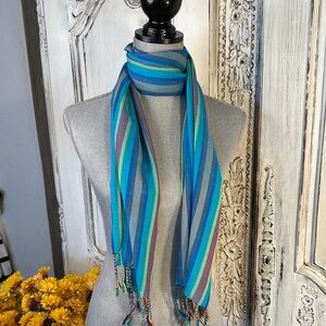 Colorful Striped Scarf